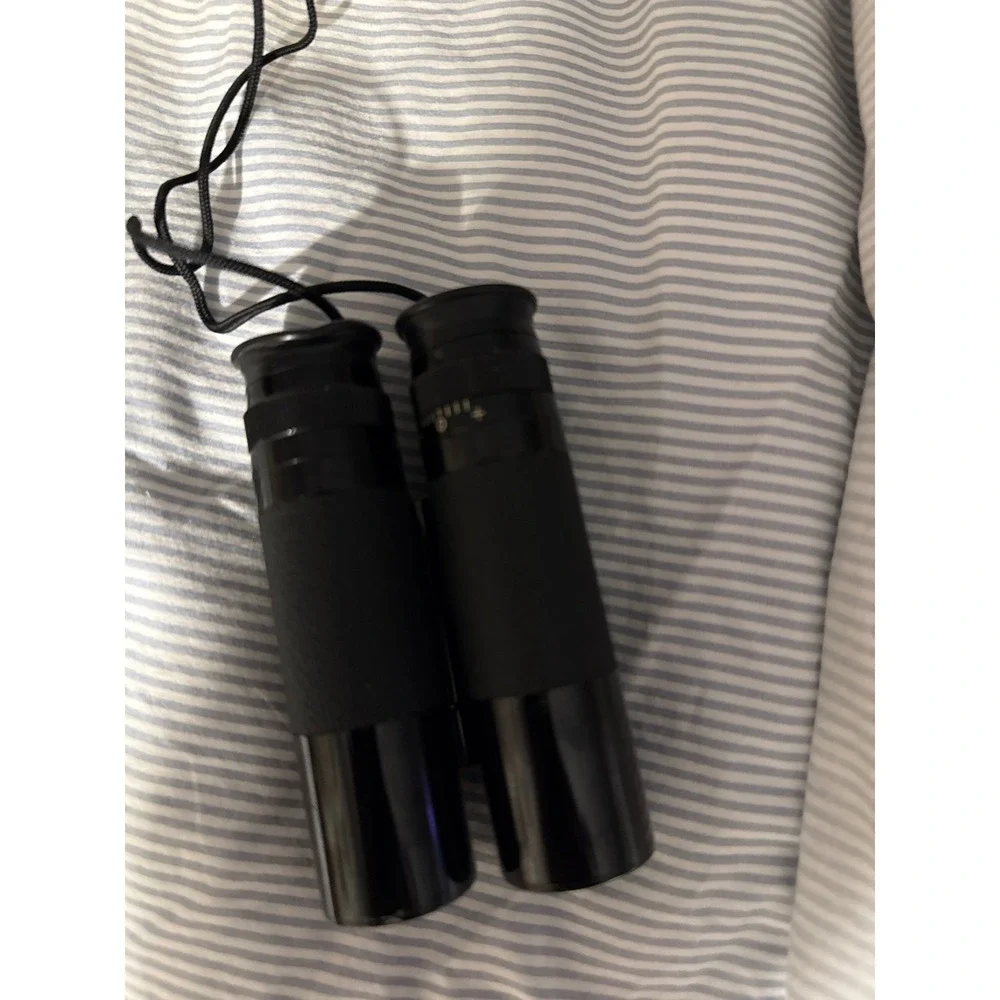 Minolta Pocket 8x20 7.2 Binoculars Compact Folding Black Travel Sport Optic